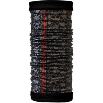 Бандана BUFF REVERSIBLE POLAR BUFF CROWD\BLACK FLEECE Бандана BUFF REVERSIBLE POLAR BUFF CROWD\BLACK FLEECE