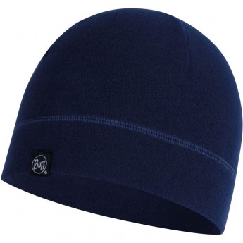 Флисовая шапка BUFF HAT POLAR SOLID NIGHT BLUE