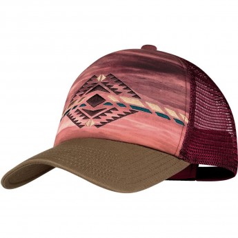 Кепка BUFF TRUCKER CAP SYKORA MAROON Кепка BUFF TRUCKER CAP SYKORA MAROON