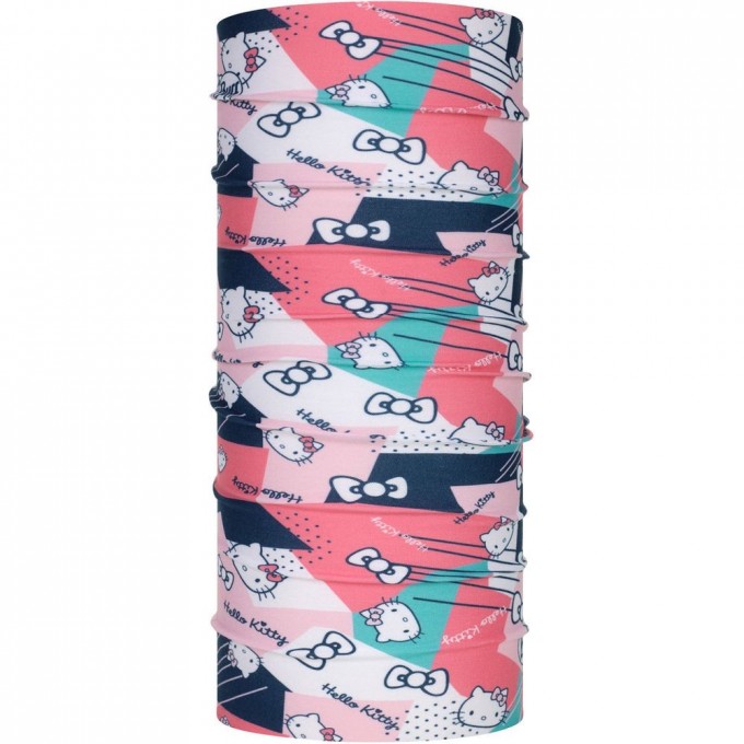 Многофункциональная бандана-труба детская BUFF ORIGINAL HELLO CAMO 124178.538.10.00