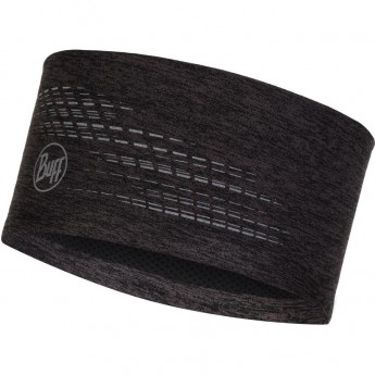Повязка BUFF DRYFLX HEADBAND SOLID BLACK