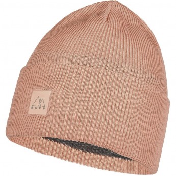 Шапка BUFF CROSSKNIT HAT SOLID PALE PINK