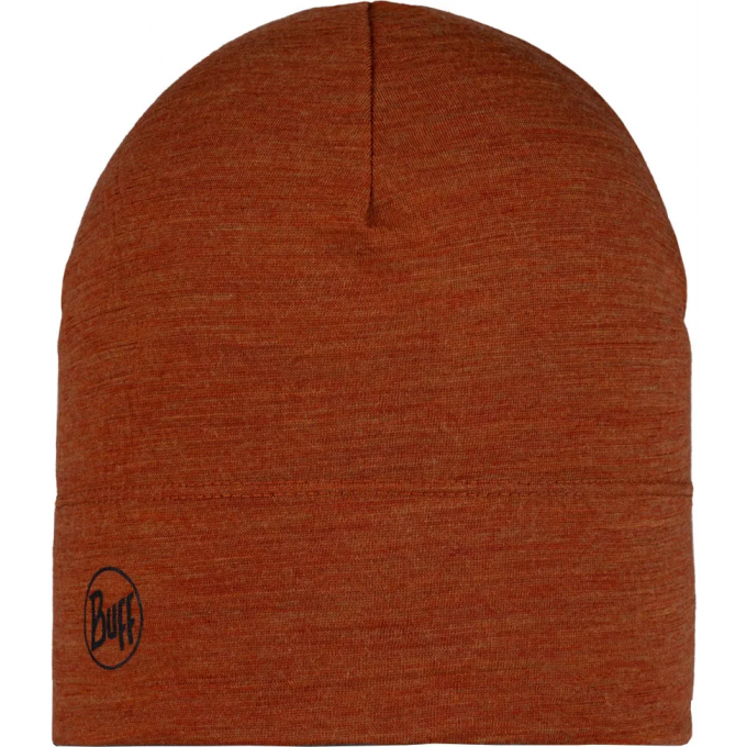 Шапка BUFF MERINO MIGWEIGHT HAT MELANGE CINNAMON 118007.330.10.00