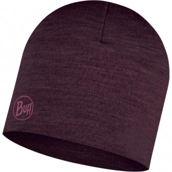 Шапка BUFF MW Merino Wool Hat Solid Deep Purple