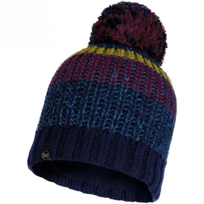 Шапка вязаная с флисом BUFF HAT KNITTED POLAR STIG NIGHT BLUE 117853.779.10.00