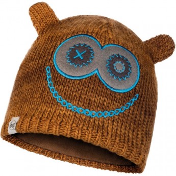Шапка вязаная с флисом детская BUFF HAT KNITTED POLAR MONSTER TUNDRA KHAKI