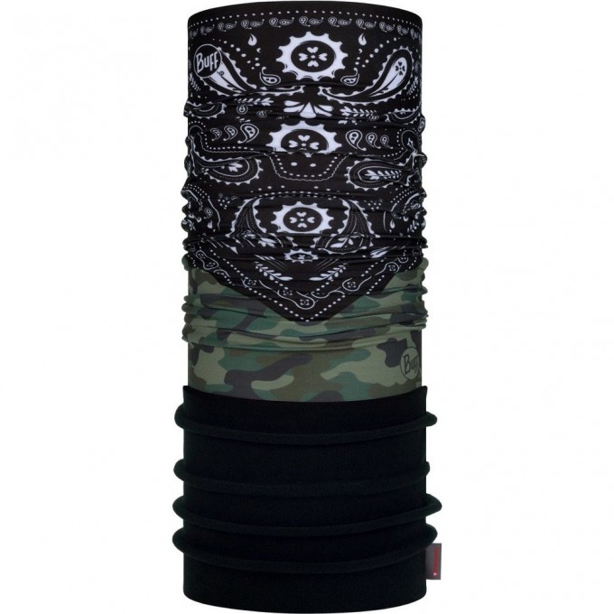 Шарф-труба трансформер BUFF POLAR CAMO CASH MULTI 123696.555.10.00