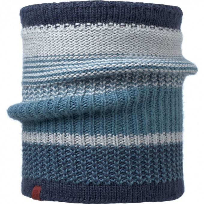 Шарф-труба вязаный с флисом BUFF COMFORT BORAE MAZARINE BLUE 116041.716.10.00