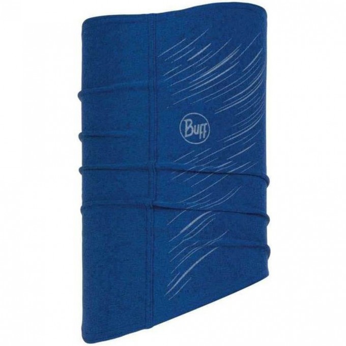 Теплая светоотражающая бандана-труба BUFF NECKWARMER TECH FLEECE R_NIGHTBLUE 118102.779.10.00